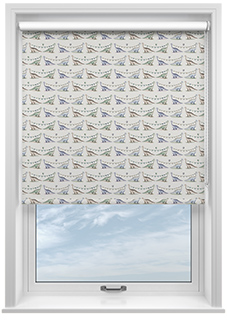 Jurassic Joust, Bunting Knightly - Twist&Fit Roller Blind
